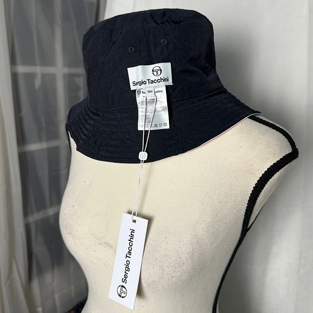 Sergio Tacchini Multi-Color Patterned Bucket Hat - Pink & Teal
